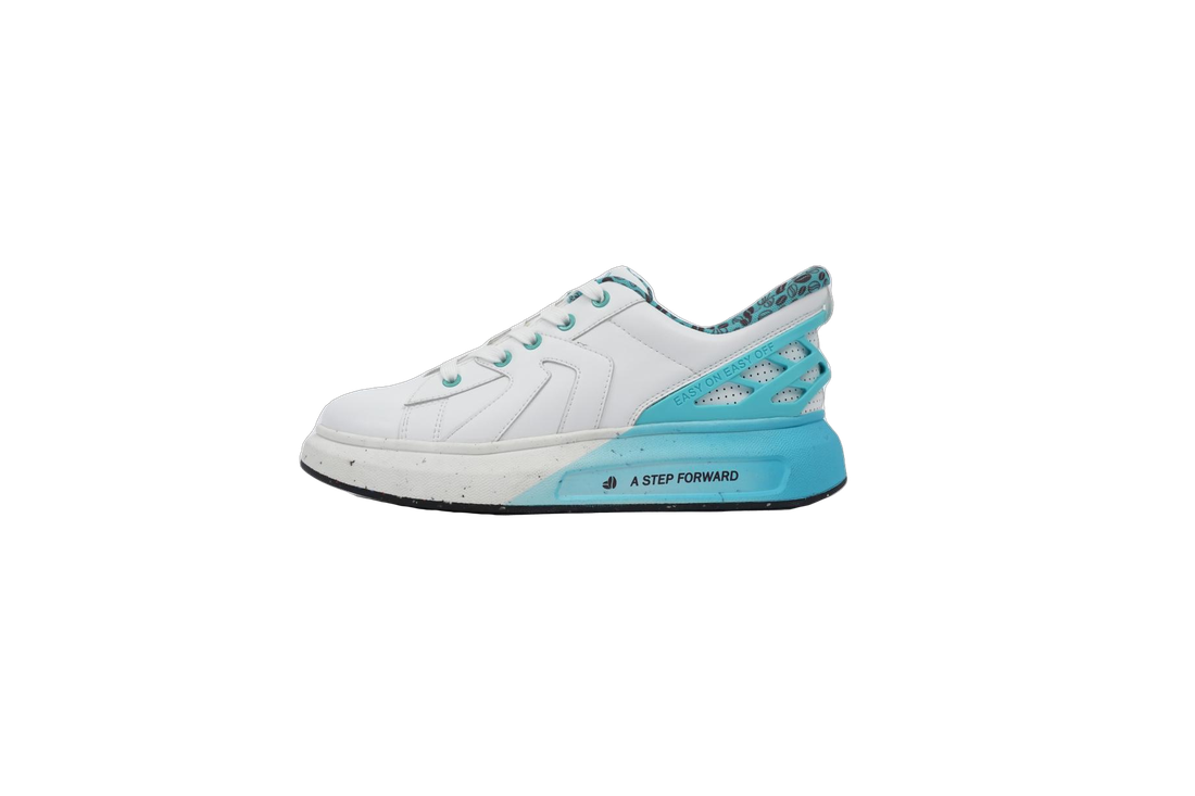 YC002 Coffee Shoe in Classic Blue Iced Americano